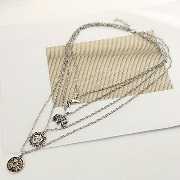 💌 Celtic style multi layer necklace - Picture 6 of 7